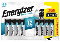 Baterijas Energizer EN1500B6+2MPLUS, AA, 1.5 V