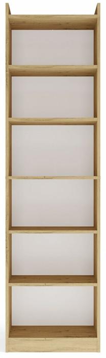 Knygų lentyna Rimini, artisan oak sp., 183 cm x 50 cm x 32 cm