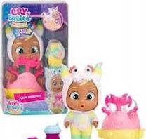 Lelle ar aksesuāriem Cry Babies Magic Tears Jumpy Monsters Nunu, 14.5 cm, daudzkrāsaina