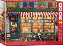Dėlionė Eurographics The Old Bookstore 8220-5882, 96.8 cm x 67.6 cm, 2000 vnt., įvairių spalvų