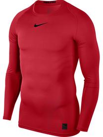 Krekls ar garām piedurknēm, vīriešiem Nike, sarkana krās., xl