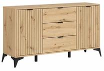 Komoda Lamea, ruda sp., 83 cm x 150 cm x 41 cm