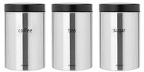 Lielapjoma produktu konteiners Brabantia 314926, 1.4 l, nerūsējošā tērauda krās.