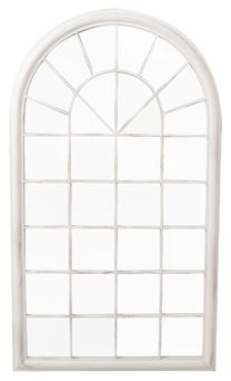 Зеркало Home4you Secret Garden, 75 см x 131 см, белый цв.