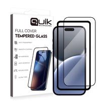 Telefono apsauginis stiklas Quik Apple iPhone 16 Plus, 9H, 6.69 "