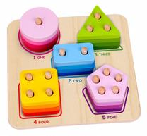 Развивающая игра Tooky Toy, многоцветный