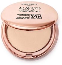 Kompaktinė pudra Bourjois Paris Always Fabulous, SPF 20, 125 ivory, 7 g