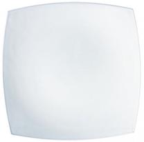 Lėkštė Luminarc Quadrato, Ø 26 cm, balta sp.