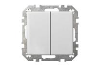 Pārslēgi Liregus Epsilon IP6+6 10-201-01E/B, 2 kl, balts krās.