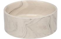 Dubenėlis gyvūnui Flamingo Baron Round, 0.45 l, 13.5 cm x 13.5 cm x 5 cm, pilka sp.