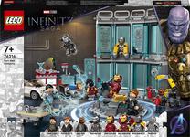 Konstruktors LEGO® Marvel Dzelzs vīra arsenāls 76216, 496 gab.