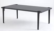 Kavos staliukas Kalune Design Fonissa, antracito sp./juoda sp., 60 cm x 120 cm x 45 cm