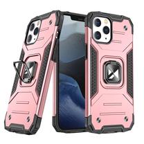 Telefono dėklas Wozinsky Ring Armor, rožinė sp., Apple