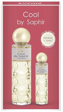 Dāvanu komplekts sievietēm Parfums Saphir Cool