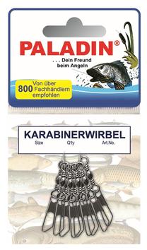Karabinas Paladin 3410606, 6 g, pilka sp.