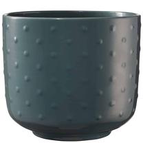 Gėlių vazonas Baku Pearl 394662, keramika, Ø 19 cm, mėlyna sp./žalia sp.
