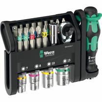 Atsuktuvo ir antgalių rinkinys Wera Tool-Check 05049000001, 21 vnt.