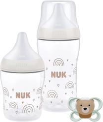 Комплект Nuk Perfect Match, 150 мл, 0 мес., прозрачный цв.