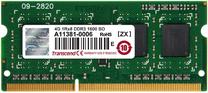 Operatyvioji atmintis (RAM) Transcend JetRam JM1600KSH-4G, DDR3 (SO-DIMM), 4 GB, 1600 MHz