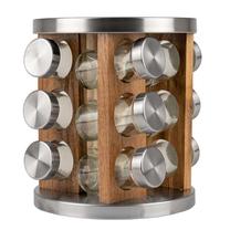 Garšvielu statīvs Prymus-AGD, brūna krās./sudraba krās., 100 ml