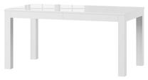 Valgomojo stalas išskleidžiamas Szynaka Meble, baltas, 160 cm x 90 cm x 76 cm