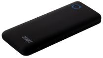 Lādētājs-akumulators (Power bank) 3SIXT, 10000 mAh, melna krās.