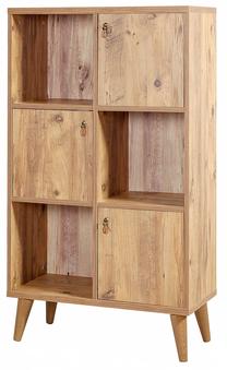 Pastatoma lentyna Kalune Design Mono 869VEL3630, pušies sp, 133 cm x 35 cm x 77 cm
