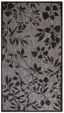 Kiliminis takas Home4you Dawn Foam 6, juoda sp./pilka sp., 300 cm x 80 cm