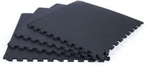 Напольное покрытие для тренажеров Gymstick Interlocking Mat Set, 60 см x 60 см x 1 см, 4 шт.