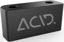 Dviračio priedas, atraminės kojelės tarpinė ACID FM, aliuminis, juoda sp.