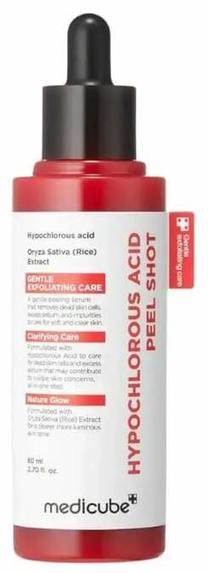 Sejas serums, skrubis Medicube Hypochlorous Acid Peel Shot, 80 ml