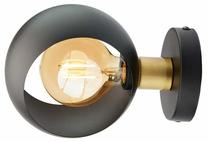 Valgusti seinale TK Lighting Cyklop 2744, E27, 1 x 15 W, must v. / must v.