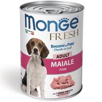 Влажный корм для собак Monge Fresh Adult, свинина, 0.4 кг