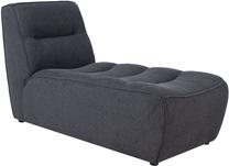 Modulinė sofa Home4you Freddy Modular, pilka sp., 158 x 71 cm x 90 cm