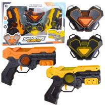 Žaislas su lazeriu, rinkinys Lean Toys 25172 Geltona sp./Oranžinė sp.