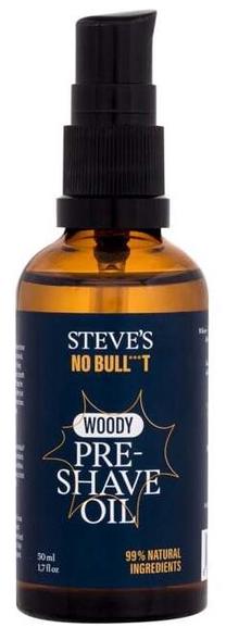 Skūšanās eļļa Steve´s No Bull***t Woody, 50 ml