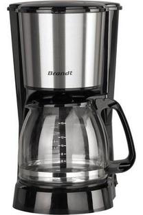 Filtra kafijas automāts Brandt CAF815X, melns krās.