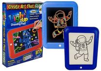 Доска для рисования, c аксессуарами Lean Toys Light Up, 1.5 см, синий цв.