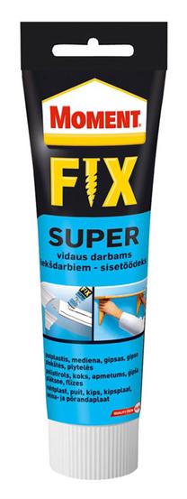 Клей монтажные Moment Super Fix, 0.05 кг, белый цв.