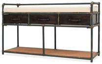 Priekšnama sols VLX 245461, brūna krās., 107.5 cm x 34.5 cm x 59 cm
