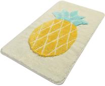 Коврик для ванной Foutastic Ananas 359CHL1239, белый цв./желтый цв., 100 см x 60 см