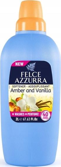 Veļas mīkstinātājs Felce Azzurra Amber and Vanilla Softener, šķidrums, 2 l