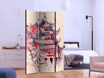 Širma Artgeist Shogun House, įvairių spalvų, 135 cm x 172 cm