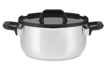 Puodas Maku Ease 648329, Ø24 cm, 5.2 l, sidabro sp.