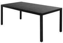 Lauko stalas VLX 42792, juoda sp.