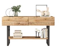 Konsoles galds Kalune Design ML23-A, brūna krās., 138.8 cm x 43 cm x 75.7 cm