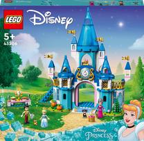 Konstruktorius LEGO® ǀ Disney Princess Pelenės ir Žavingojo princo pilis 43206, 365 vnt.