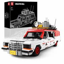 Konstruktorius Mould King Creative Idea Ghost Hunter Bus 10071, 2468 vnt., įvairių spalvų