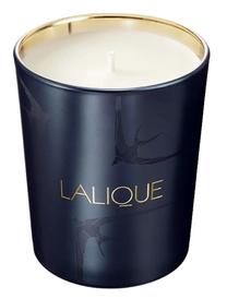 Svece, aromātiskā Lalique La nuit nairobi kenya, 40 h, 190 g, melna krās.