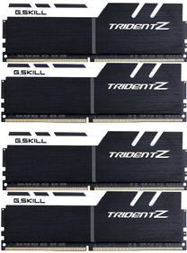 Operatyvioji atmintis (RAM) G.SKILL Trident Z Black/White F4-4000C18Q-32GTZKW, DDR4, 32 GB, 4000 MHz